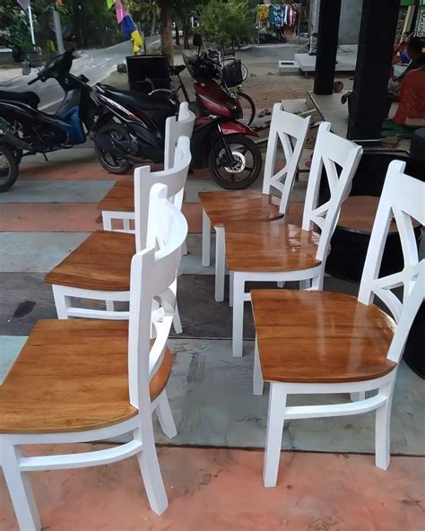 meja makan minimalis modern  kursi furniture jepara murah terbaru