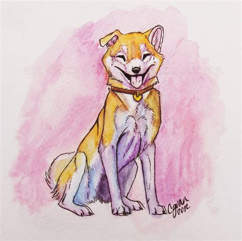 Smiling Shiba By Instantcoyote On Deviantart