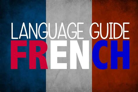 Language Guide French Halfway Anywhere
