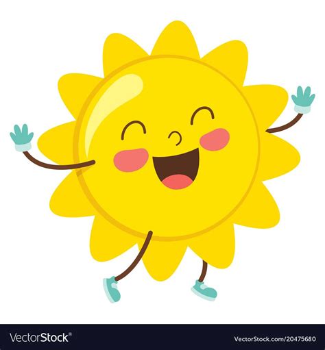 Cartoon Sun Download A Free Preview Or High Quality Adobe Illustrator