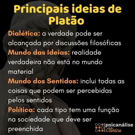 As 20 Principais Ideias De Platão Psicanálise Clínica