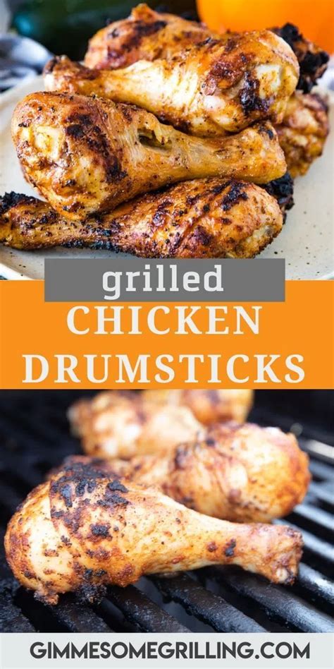 Try a new recipe every day. Crispy grilled chicken legs with a quick and easy ...