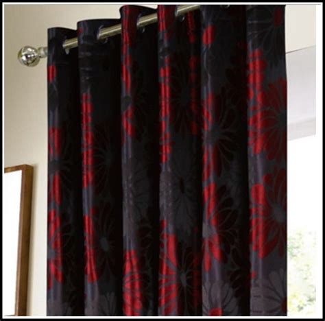 Black And Red Curtains Next Curtains Home Design Ideas A3np7ryp6k28871