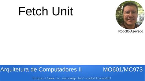 Busca De Instrução Fetch
