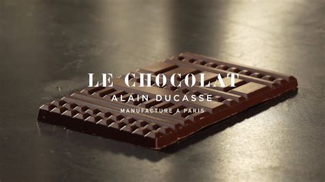 LE CHOCOLAT ALAIN DUCASSE MANUFACTURE À PARIS Thai subtitle YouTube