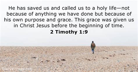 January 30 2017 Bible Verse Of The Day 2 Timothy 19