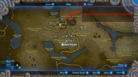 Zelda Breath Of The Wild Great Fairy Fountain Locations Upgrade
