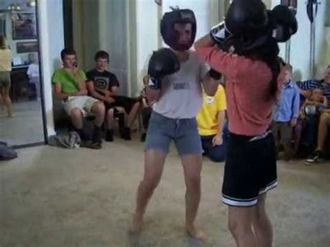 Girl Fight! Boxing for Fun? - YouTube