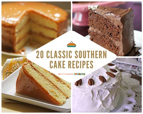 20 Classic Southern Cake Recipes