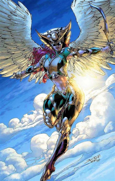 Hawkgirl Dc Comics Art Hawkgirl Superhero Art