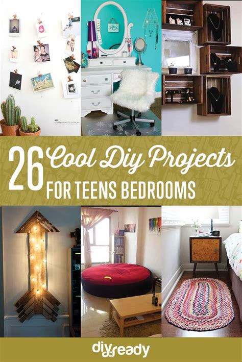 26 Cool Diy Projects For Teens Bedroom Diy Projects Diy And Crafts
