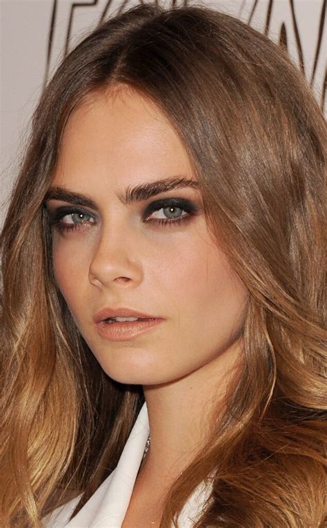 Drugstore Beauty Get Cara Delevingnes Signature Smoky Eyes And Bold
