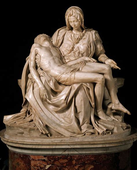 Pieta De Michelangelo La Pietá También De Miguel Ángel Es Uno De Los