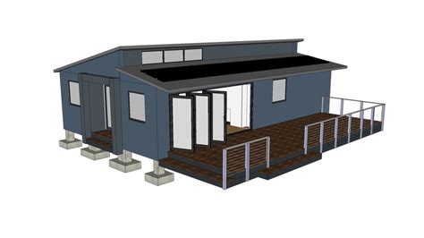 3 Bedroom Shipping Container Home 3d Warehouse