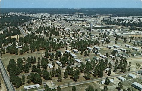 Aerial View Fort Polk La Postcard