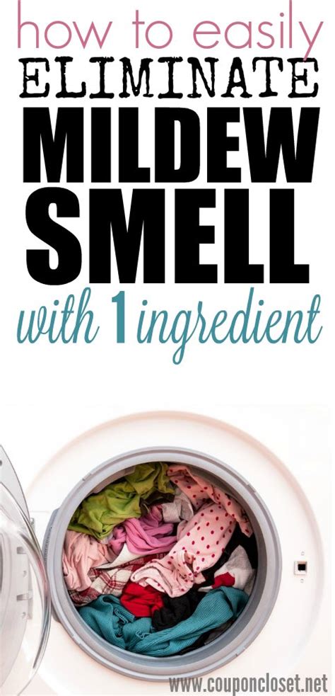 How To Get Rid Of Mildew Smell With Just 1 Ingredient