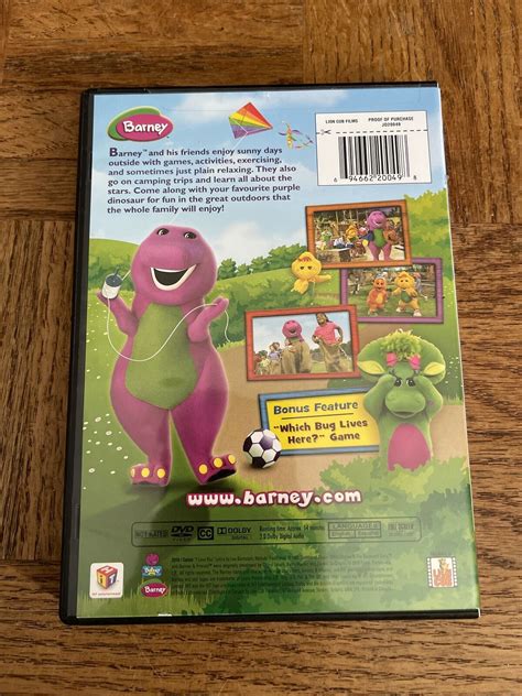 Barney Lets Play Outside Dvd 694662200498 Ebay