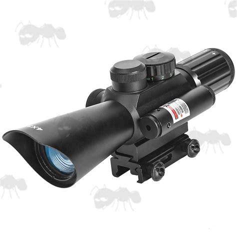 Antac X Compact Rifle Scope With Illuminated Reticle