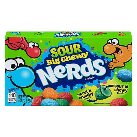 Nerds Sour Big Chewy Candy 425 Oz Box Packaged Candy Central Market