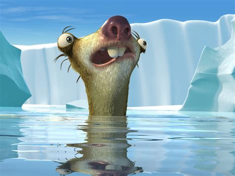 Wallpaper Sid Sloth Ice Age Animation 4k Movies