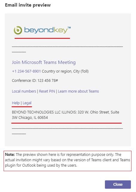 Learn to join an microsoft teams meeting to talk to people in your organization or external. 7 Steps To Customize Your Microsoft Team Invite | Beyond ...