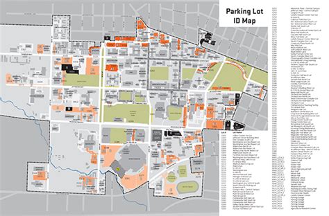 Oregon State University Parking Map Big Bus Tour Map