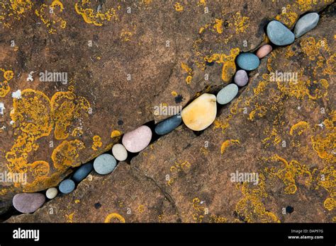 Pebbles Rocks Crack Geology Hi Res Stock Photography And Images Alamy