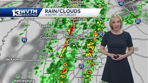 Severe Storms Tornadoes Forecast Saturday In Central Alabama Youtube