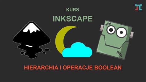 Kurs Inkscape 02 Hierarchia obiektów i operacje boolean YouTube