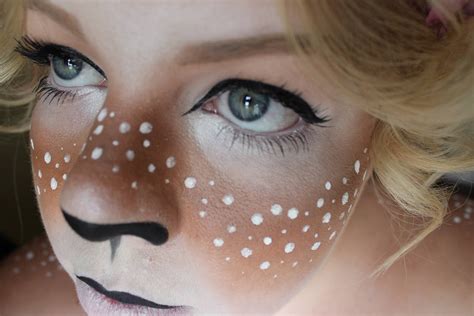 Fawn Makeup by CalypsoMakeup | Halloween makeup, Deer halloween costumes, Deer makeup