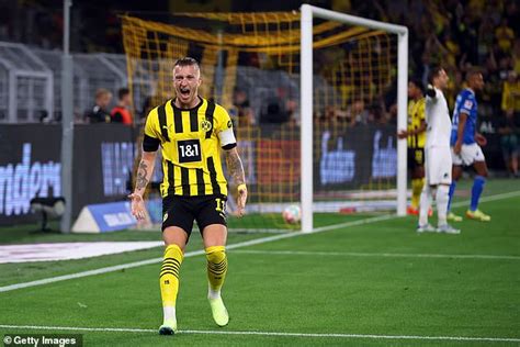 Borussia Dortmund 1 0 Hoffenheim Goal From Marco Reus Puts Dortmund
