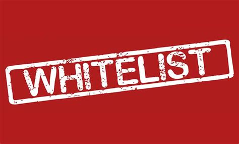 How To Whitelist A Website To Allow Access