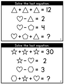 Download free and printable grade 2 math worksheets learn to use addition and subtraction within 100 and also solve simple word problems. Math Logic Puzzles Set 2: 1st & 2nd Grade Math Enrichment ...