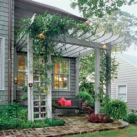 44 Awesome Pergola Trellis Ideas For Your Front Yard Hoomdesign