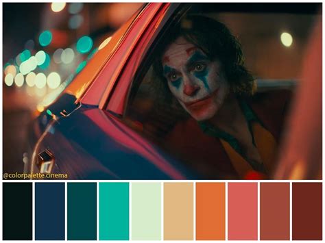 Color Palette Cinema On Instagram “ “joker” 2019 •directed By Todd