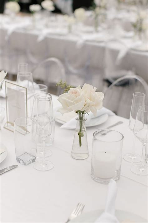 Pretty Ideas For Styling Bud Vase Wedding Centerpieces By Bride