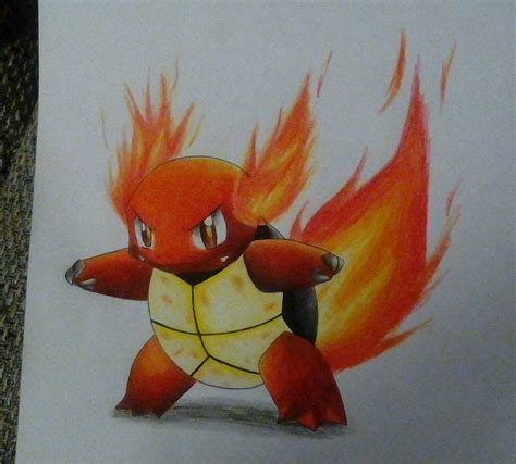 Schillokwartortle Fire Typ Pokemon By Pandaroszeogon On Deviantart
