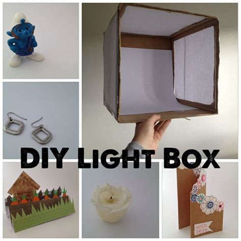 DIY Light Box- Easy to make Light Box to take pictures of cards