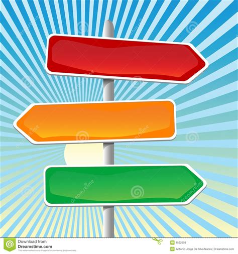 Direction Signs Stock Photos - Image: 1522503