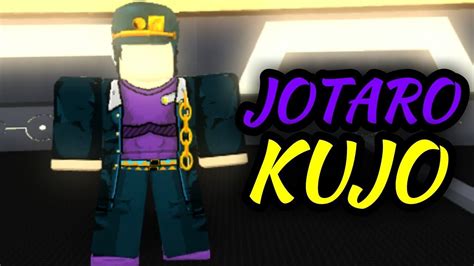Jotaro Kujo Anime Cross 2 Roblox Youtube
