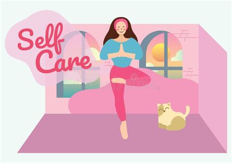 Self Care Concept Stock Vector Illustration Of Mindfulness 222307790