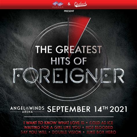 The Greatest Hits of Foreigner On Tour | Angel of the Winds Arena