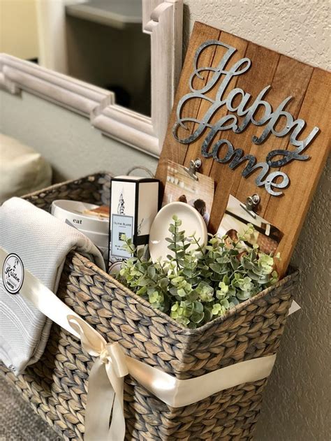 House Warming Basket Idea Joanna Gaines Theme Welcome Home Welcome