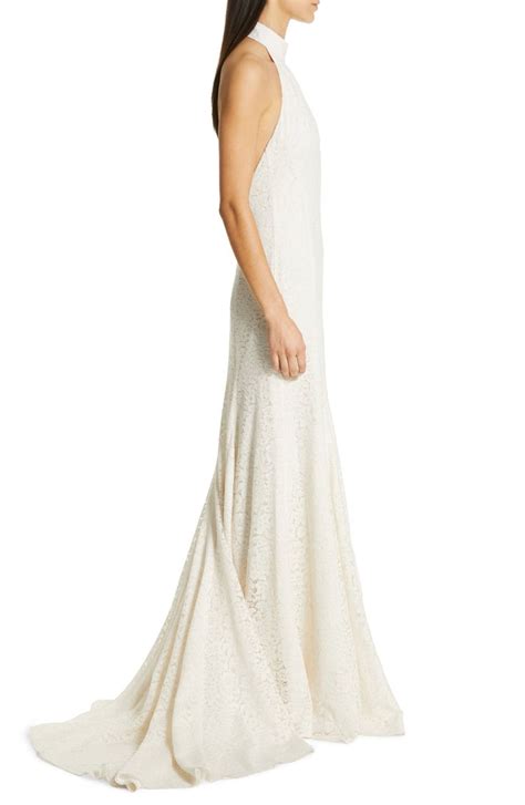 Stella Mccartney F18 Magnolia Halter Lace Wedding Dress Nordstrom