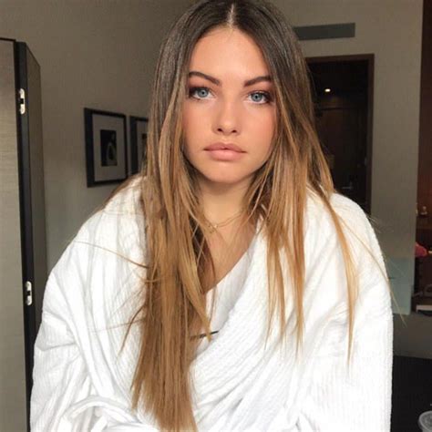Most Beautiful Girl In The World Sits Front Row At Nyfw Thylane Blondeau Long Hair Styles Hair