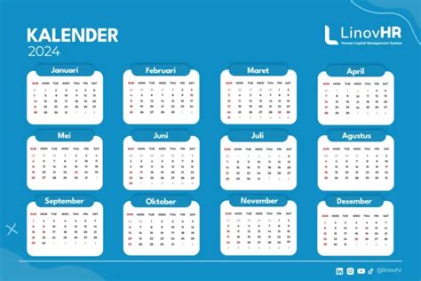 Kalender 2024 Lengkap Dengan Tanggal Merah Dan Cuti Bersama Blog