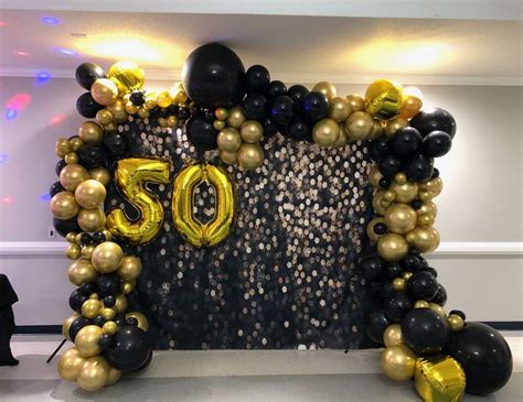 Add these black and gold scratch off game cards to your birthday party games. Black and Gold / Birthday "50th Birthday Party" | Catch My Party | Gold birthday party, 50th ...