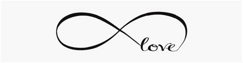 Infinity Symbol With The Word Love