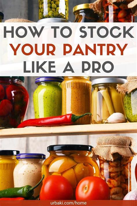 How To Stock Your Pantry Like A Pro Food Food Supply Diy Food Storage