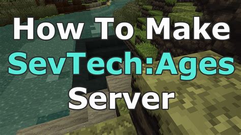 Once the.zip file has finished downloading, select create custom profile on the client. How To Make SevTech: Ages Server - YouTube